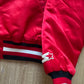 Vintage 80s Starter University Of Georgia Bulldogs Satin Jacket