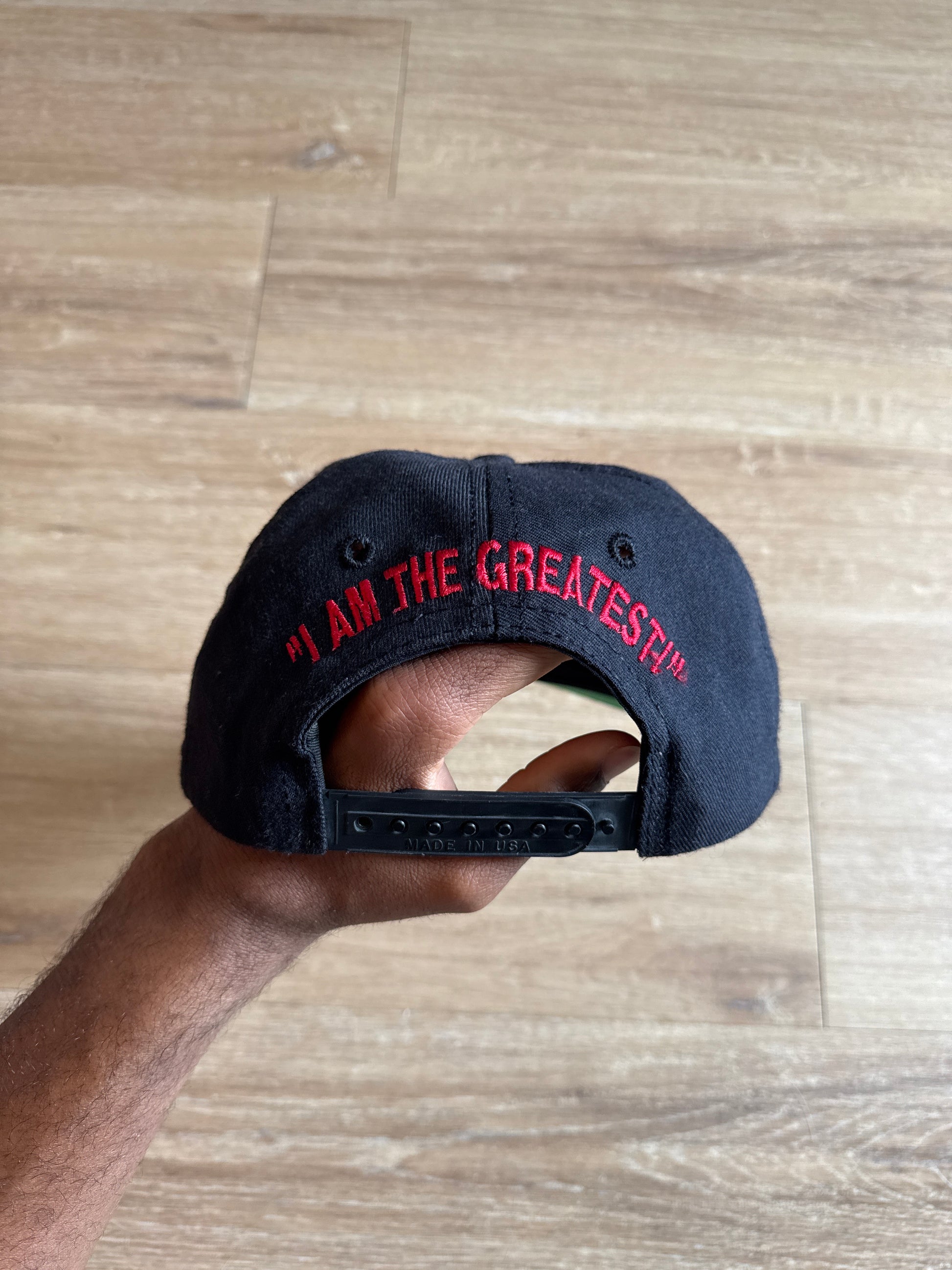 Vintage Nutmeg Muhammad Ali I Am The Greatest Snapback Hat