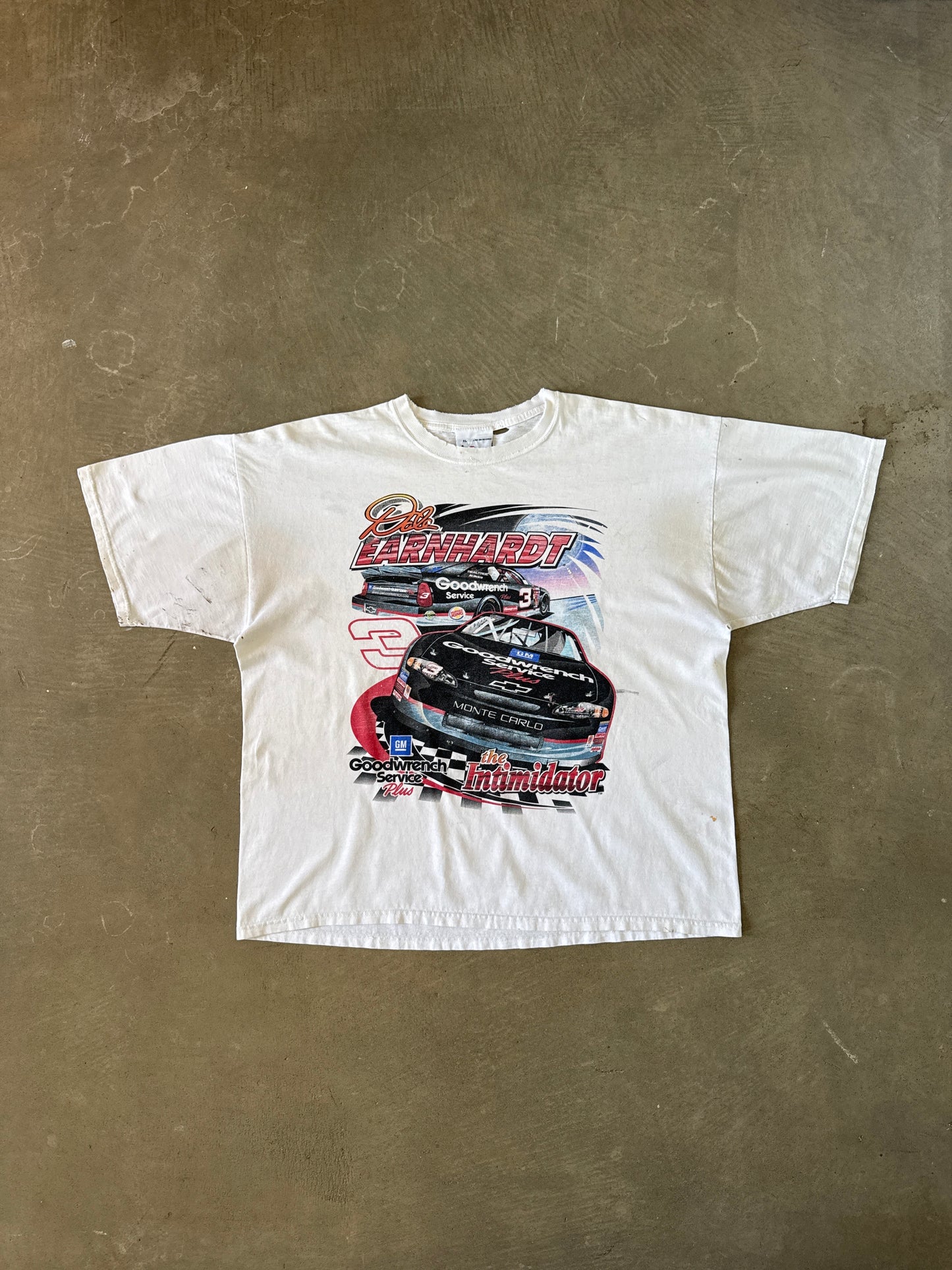 Vintage Chase Authentic’s Dale Earnhardt The Intimidator Distressed Tee