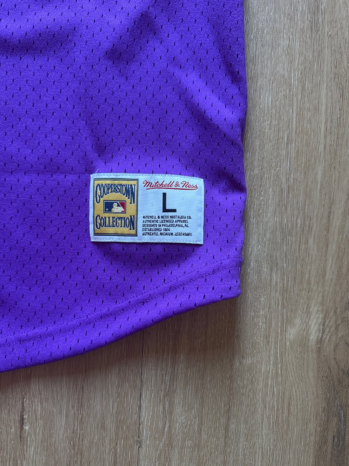 Mitchell & Ness Cooperstown Authentic Collection Arizona Diamond Backs Baseball Jersey