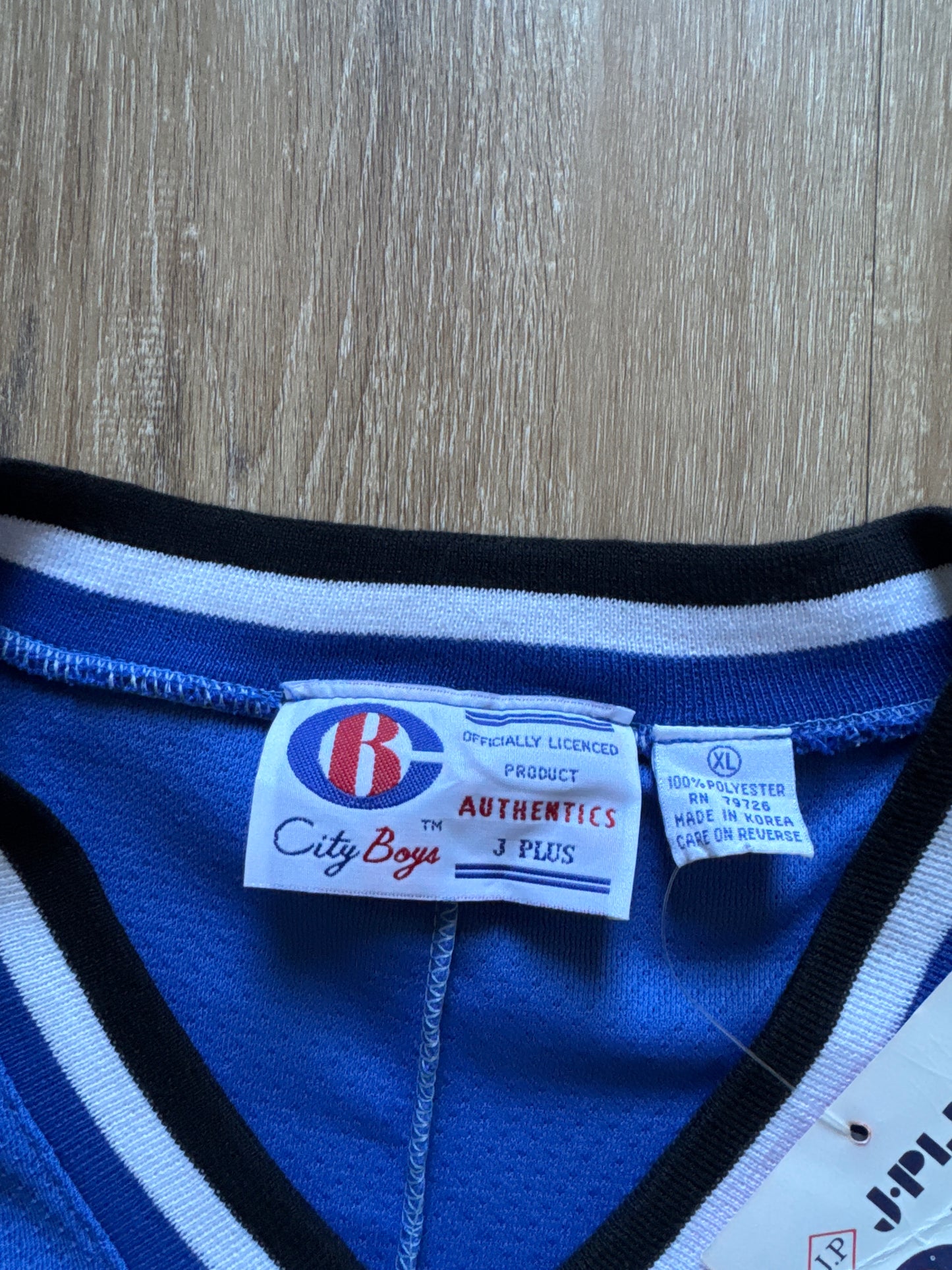 Vintage 90s Collegiate Sportwear City Boy Duke University Blue Devils Hockey Jersey
