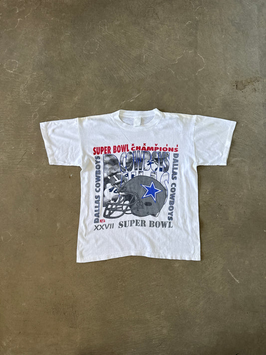 Vintage 1993 Dallas Cowboys Super Bowl Boxy Fit Tee