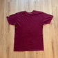 Stussy International Burgundy Spellout Tee