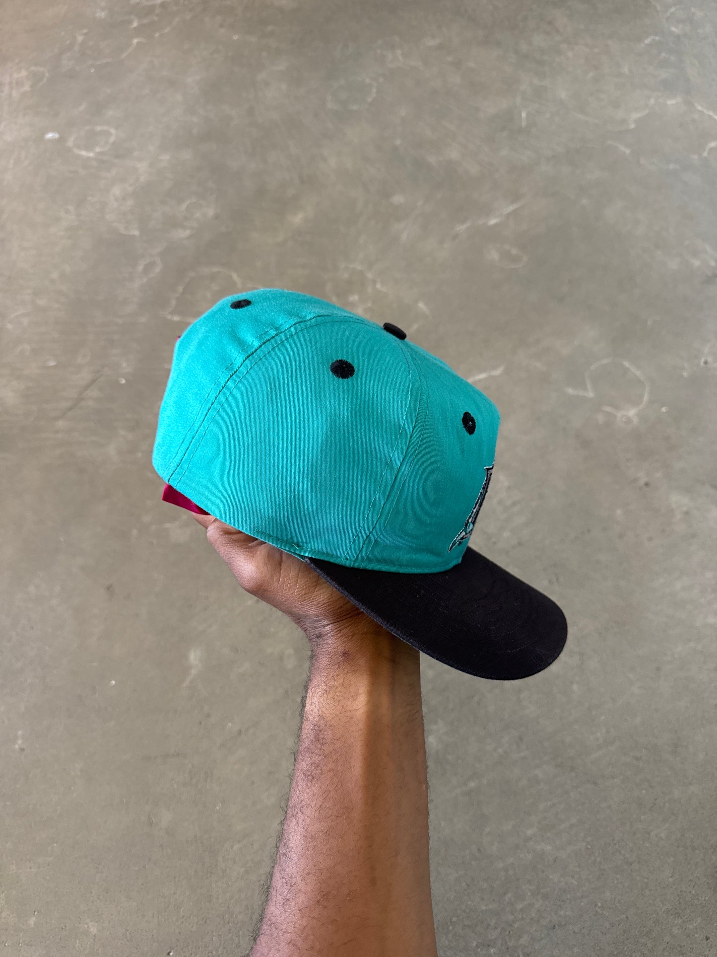 Vintage 90s Florida Marlins Snapback Hat