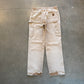 Vintage Carhartt Faded Distressed Tan Carpenter Pants