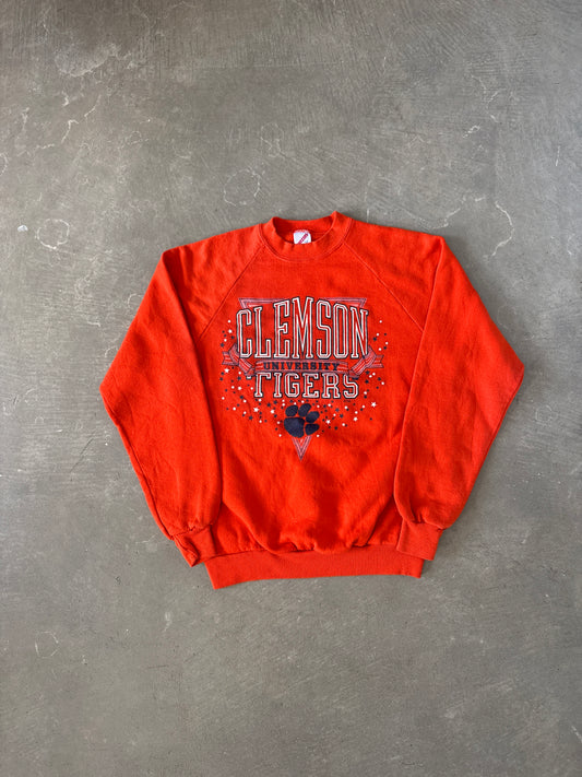 Vintage 90s Clemson University Tigers Sweatshirt