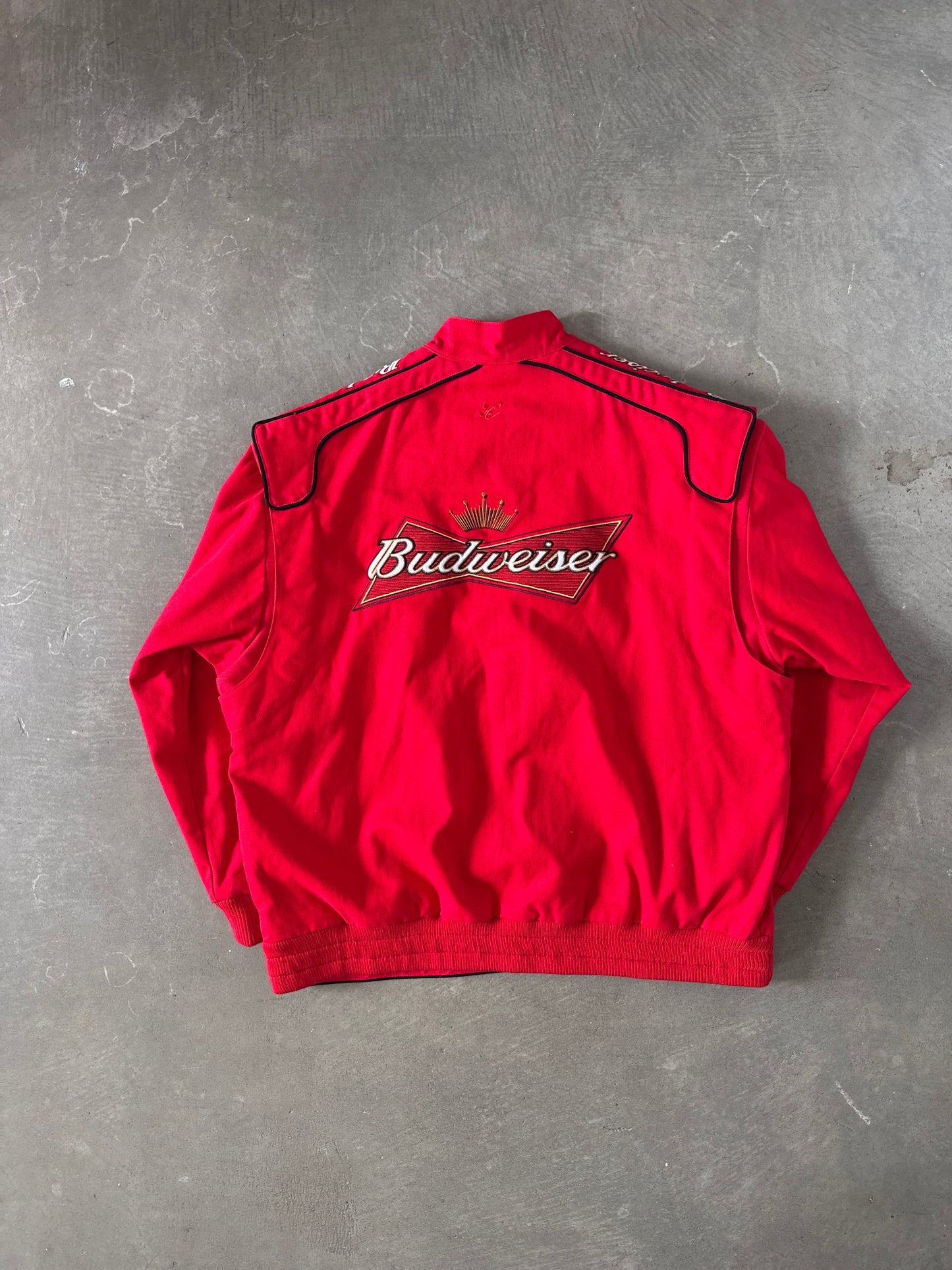 Vintage Nascar Dale Earnhardt Jr. Budweiser Racing Jacket