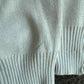 Vintage 70s East-Tenn Varsity Award Cream Forest Green Chenille Z Patch Sweater