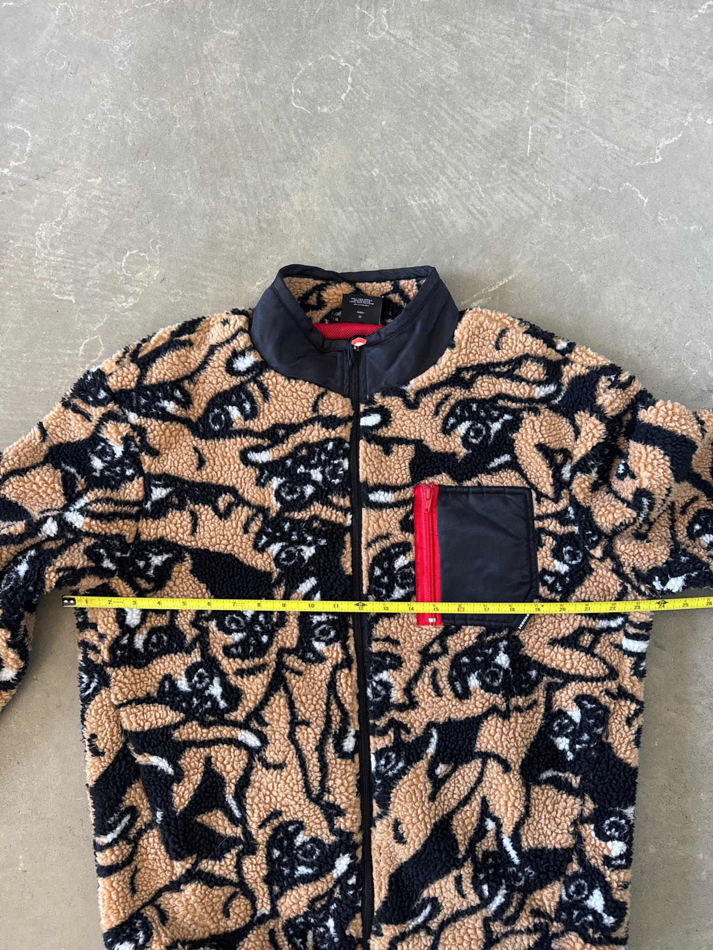 Icecream Gomer Doe Running Dog Sherpa Jacket