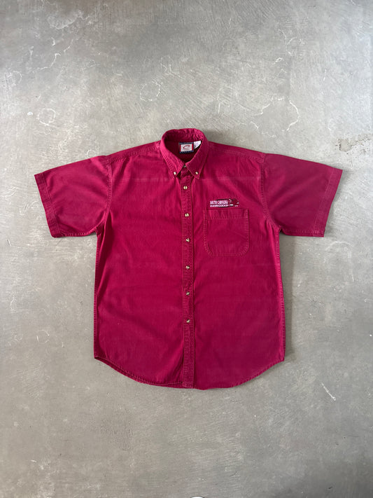 Vintage 90s University Of South Carolina Gamecocks Embroidered Button Up Shirt