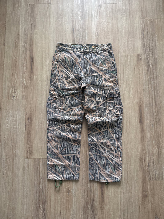Vintage Mossy Oak Shadow Grads Camo Cargo Pants