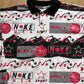 Vintage Nike USA Sport Polo All Over Print Rugby