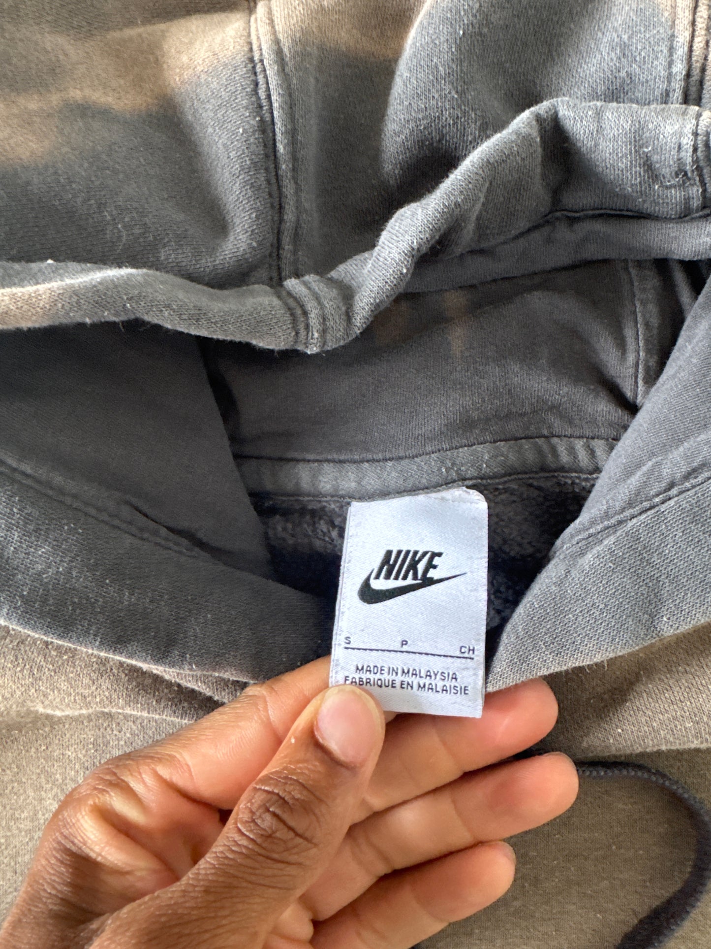 Nike Sun Faded Embroidered Logo Hoodie