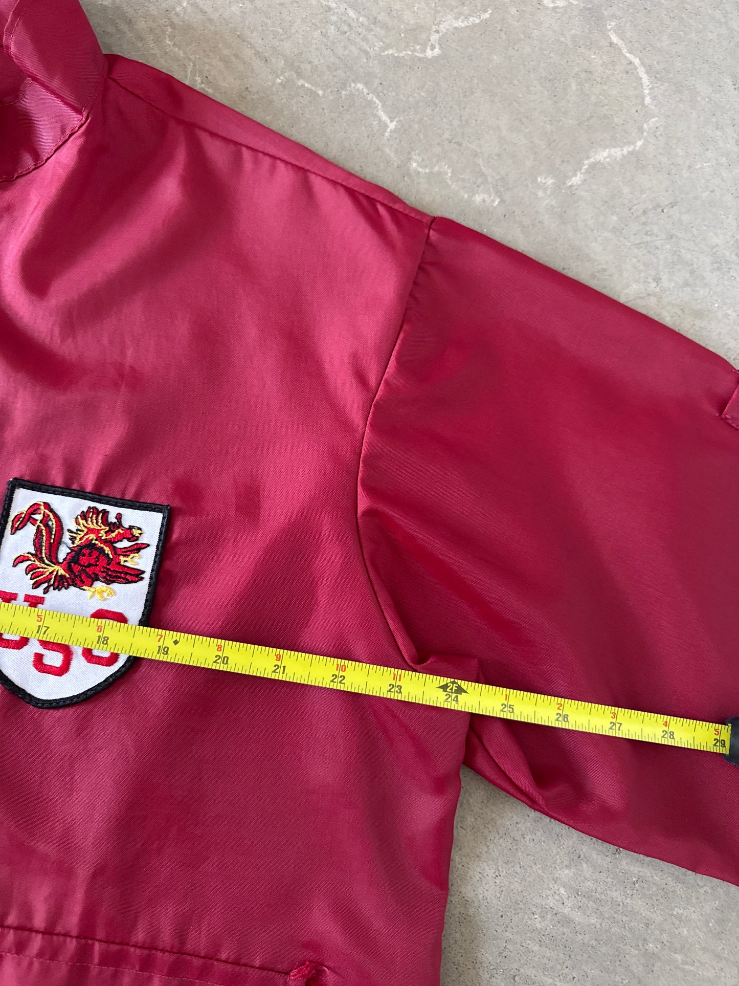 Vintage 70s University Of South Carolina Gamecocks Windbreaker Jacket