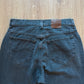 Vintage Women’s Lee Riveted Faded Black Denim Jeans