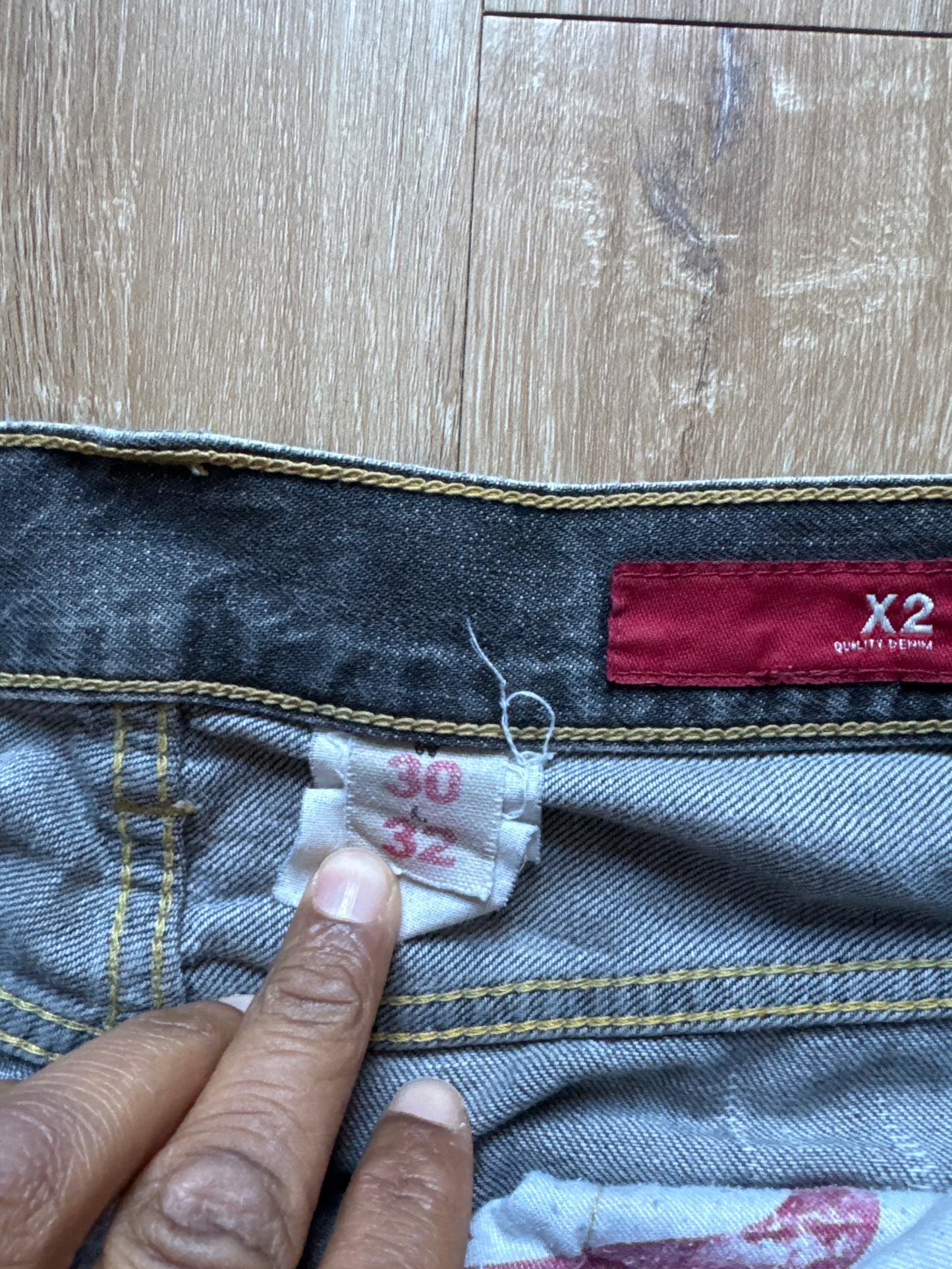 Vintage Y2K X2 Distressed Denim Jeans