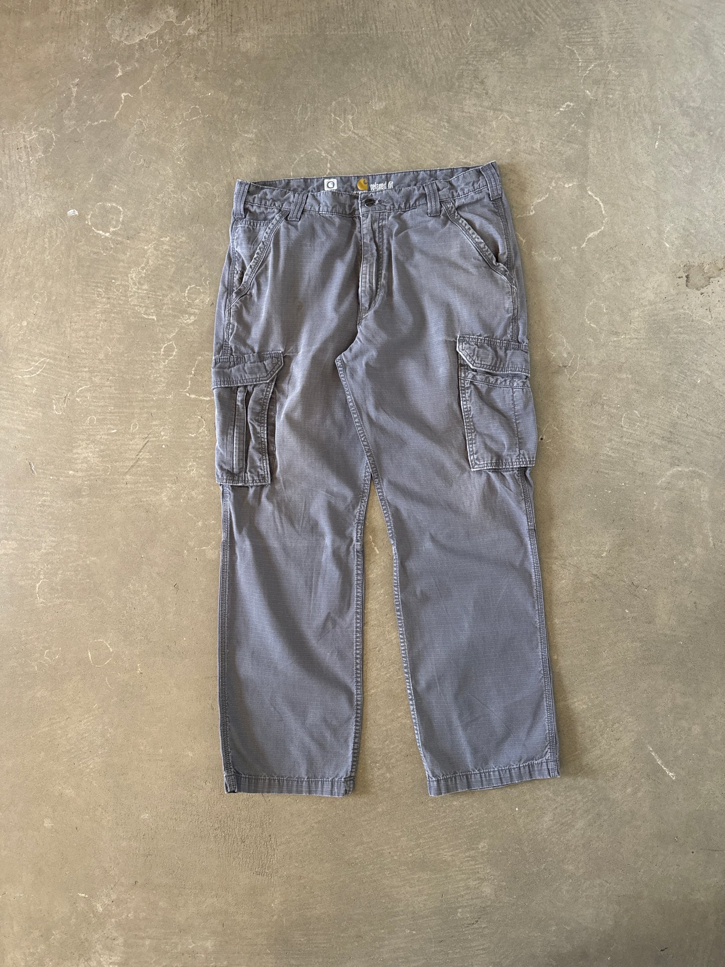 Carhartt Relaxed Fit Grey Cargo Carpenter Pants