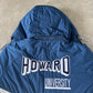 Vintage 90s Howard University Bison Long Puffer Jacket