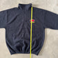 Vintage Wu Wear Fleece Embroidered Logo Quarter Zip Pullover