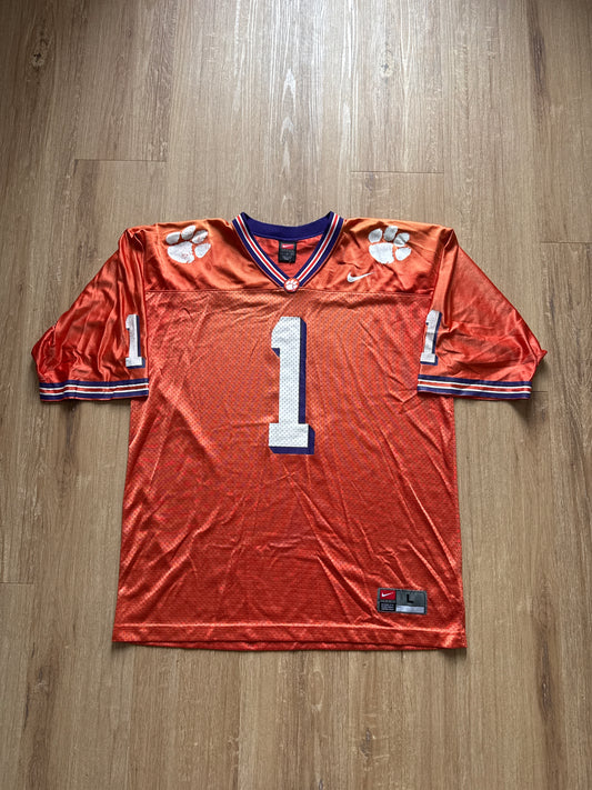 Vintage Nike University Of Clemson Tigers Football Jersey