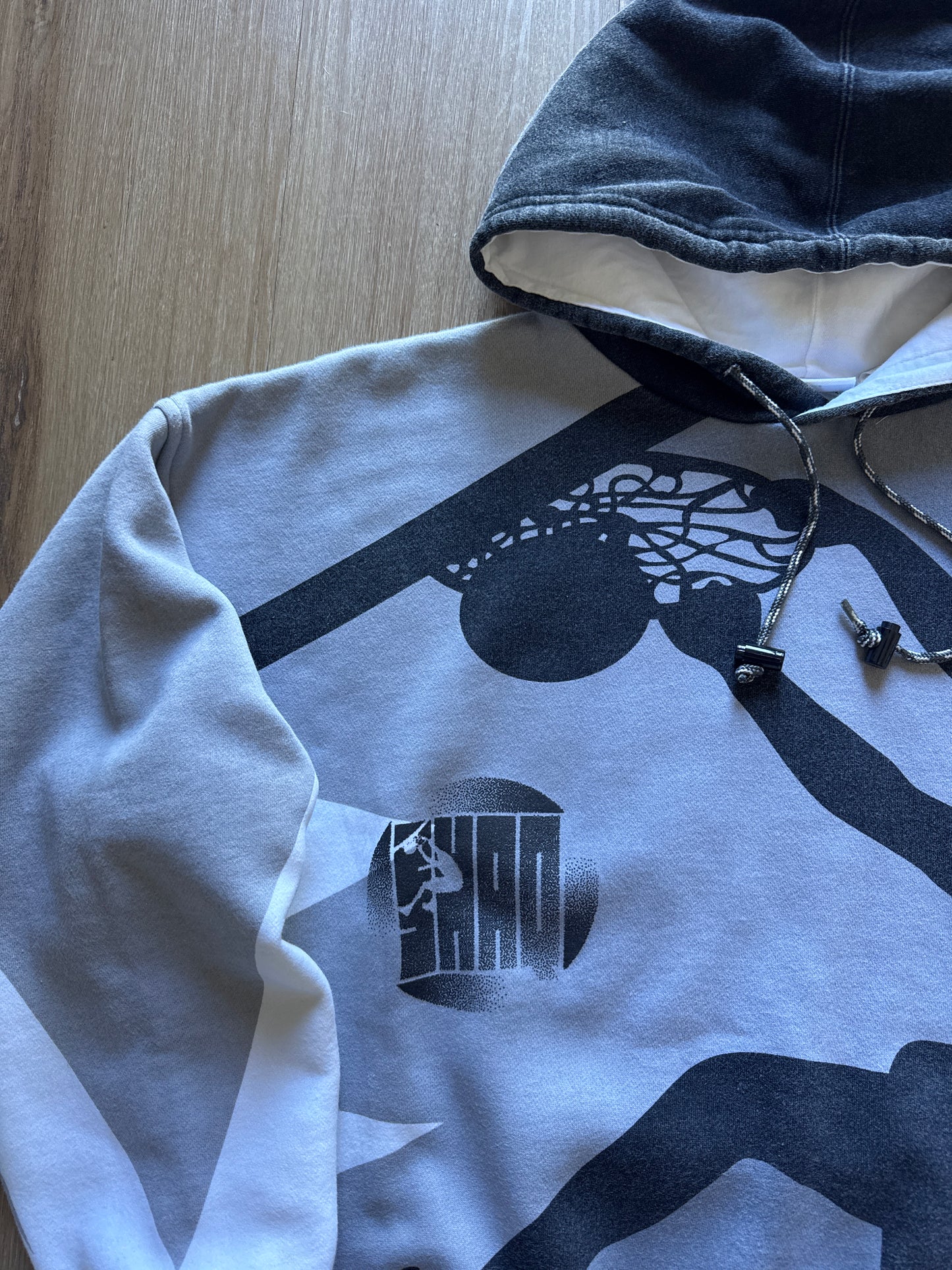 Vintage Reebok Shaq Shaquille O’Neal Dunk Logo Hoodie