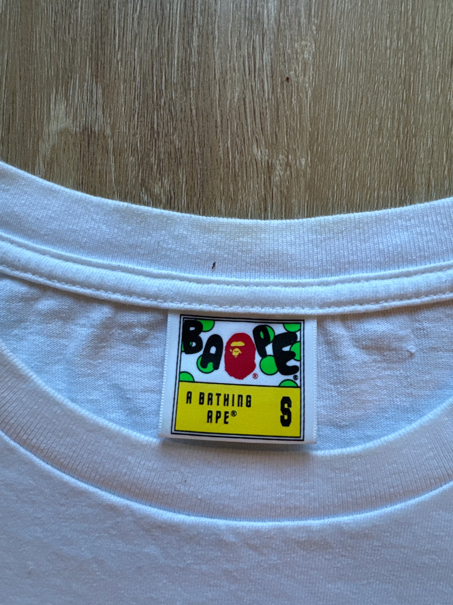 A Bathing Ape Bape Color Camo Crazy College ATS Tee