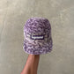 Supreme Liberty Fabric Purple Leopard Print Camp Cap