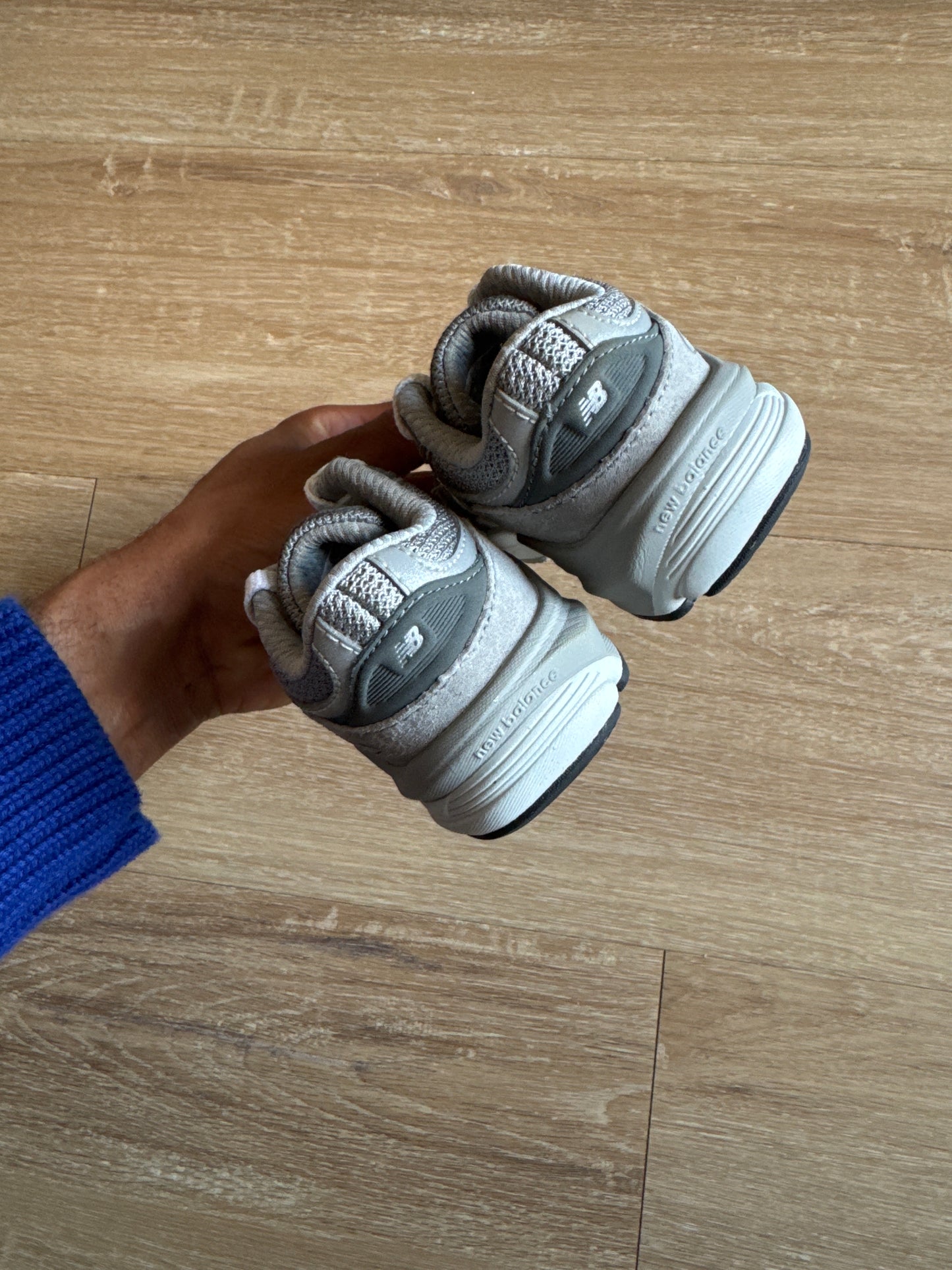 New Balance 990v6 Grey Silver Toddler