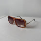 Vintage 80s Gaziale Grandmaster Run DMC Hip Hop Style Cheetah Sunglasses