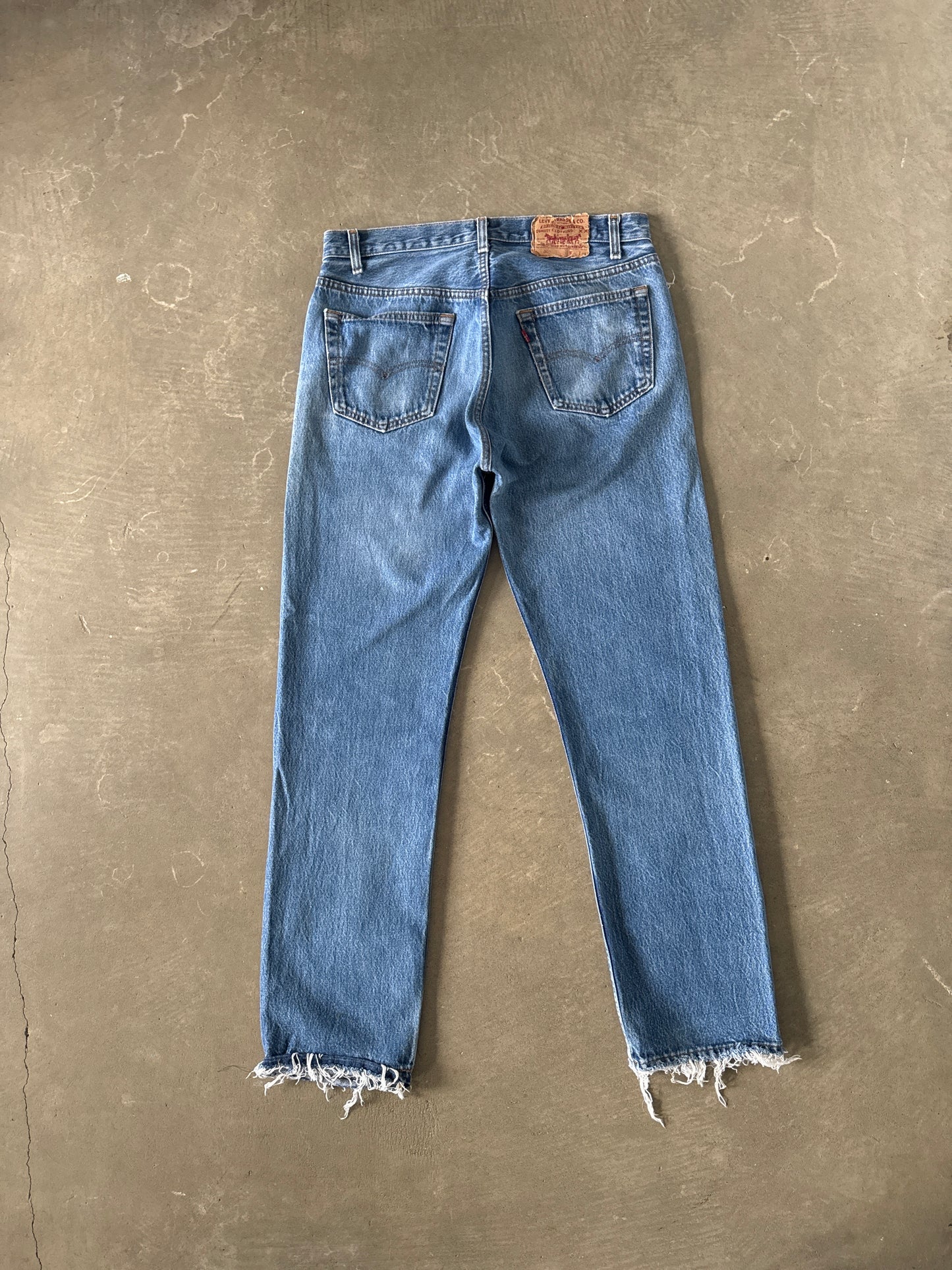 Vintage Levi’s 501 Distressed Denim Jeans