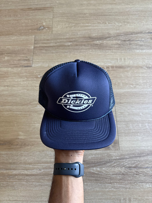 Dickies Logo Navy Trucker Hat