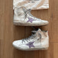 Golden Goose Francy High Top White Lavander Fuxia