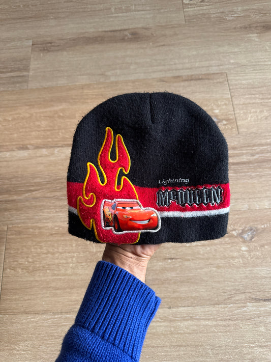 Vintage Youth Disney Car Lightning McQueen Beanie Hat