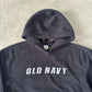 Vintage Old Navy Fleece Logo Hoodie