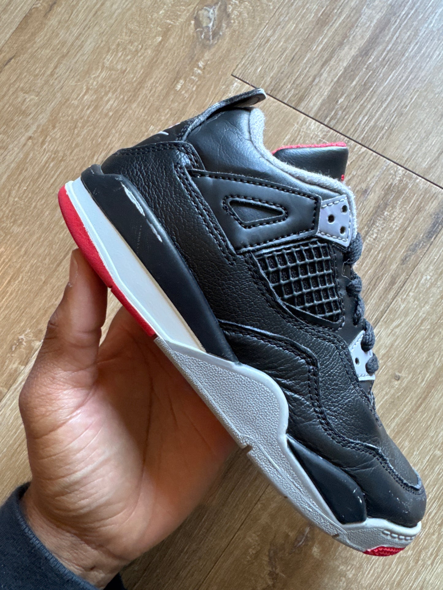 Jordan Retro 4 Bred Reimagined Pre-school