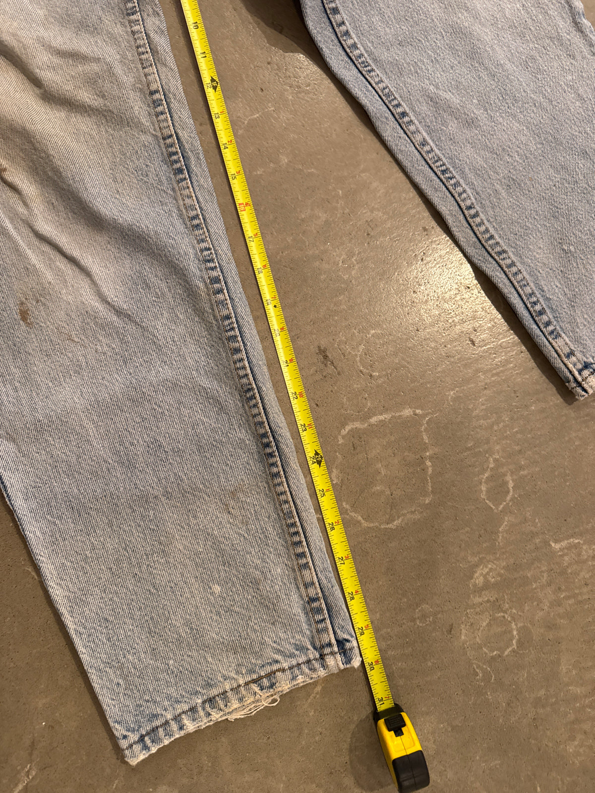 Vintage Levi’s 550 Orange Tab Relaxed Tapered Light Washed Denim Jeans