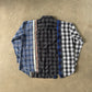 Needles Rebuild By Needles 7 Cut Reworked Flannel Button Up Shirt