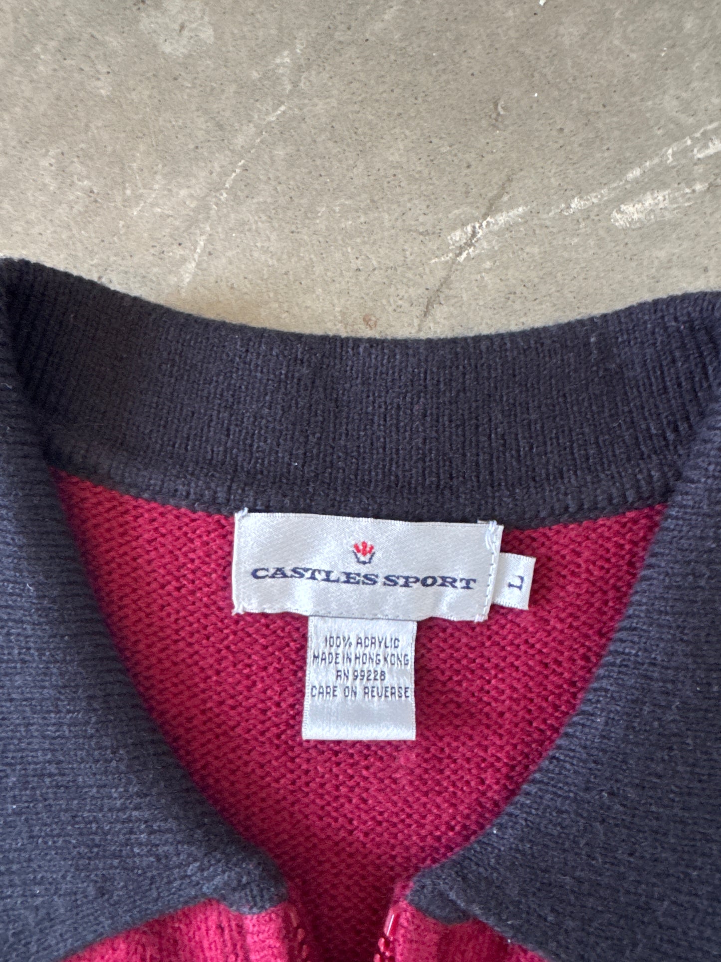 Vintage University Of South Carolina Gamecocks Full Zip Sweater Vest