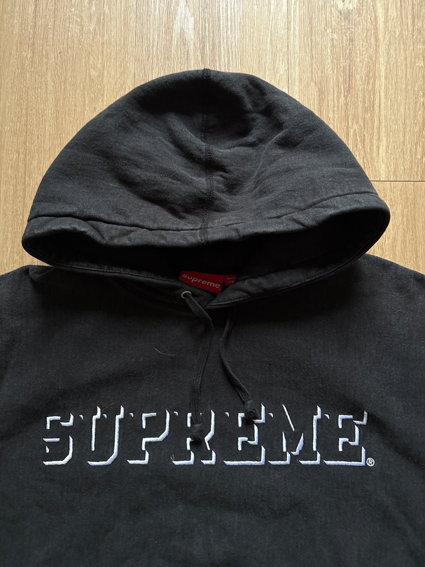 Supreme Drop Shadow Hooded Sweatshirt