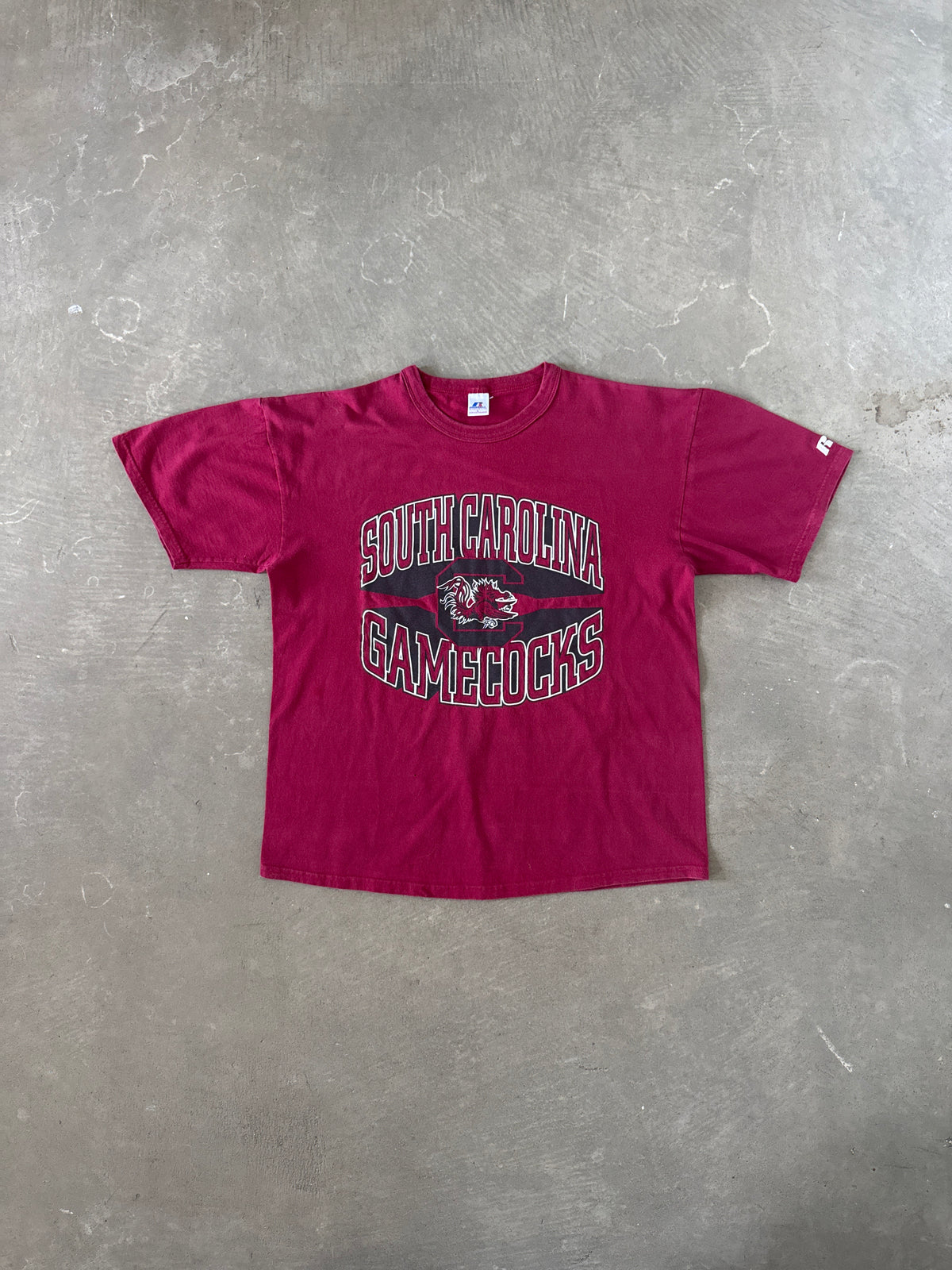 Vintage Russell Athletic University Of South Carolina Gamecocks Tee