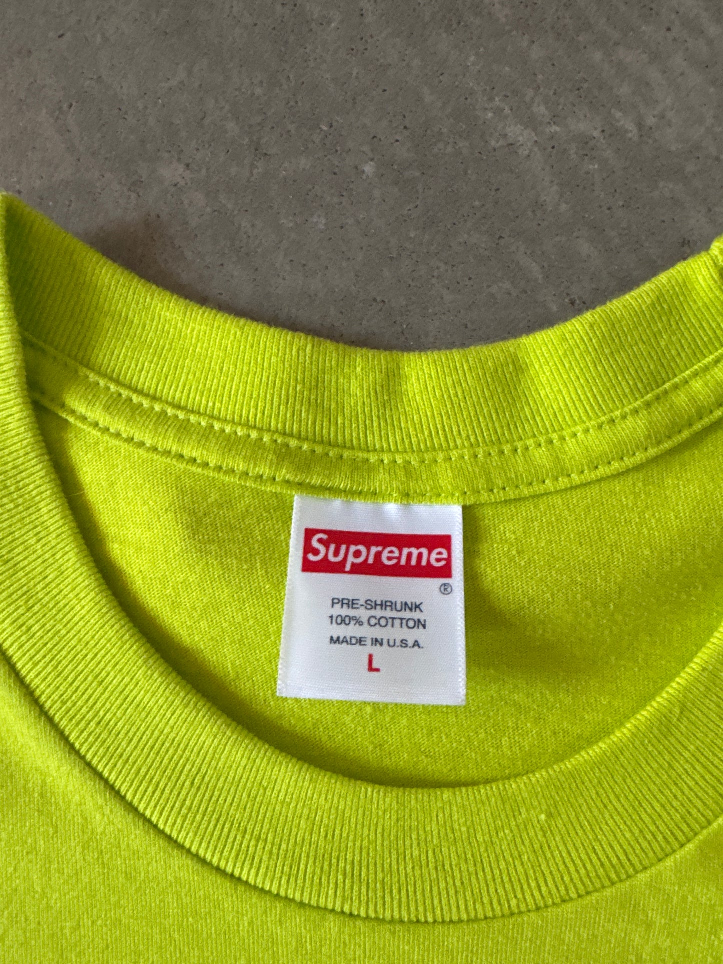 Supreme Dunk Bright Green Tee