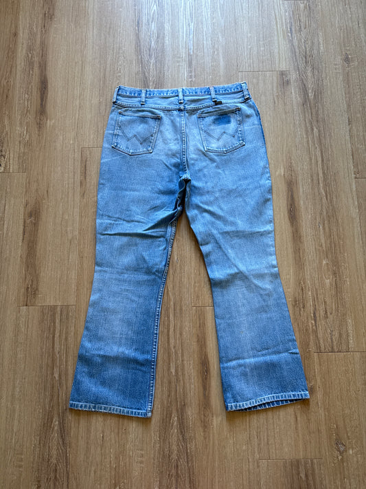 Vintage Wrangler Bell Bottom Denim Jeans