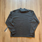 Fear Of God Essentials Long Sleeve Off Black Tee