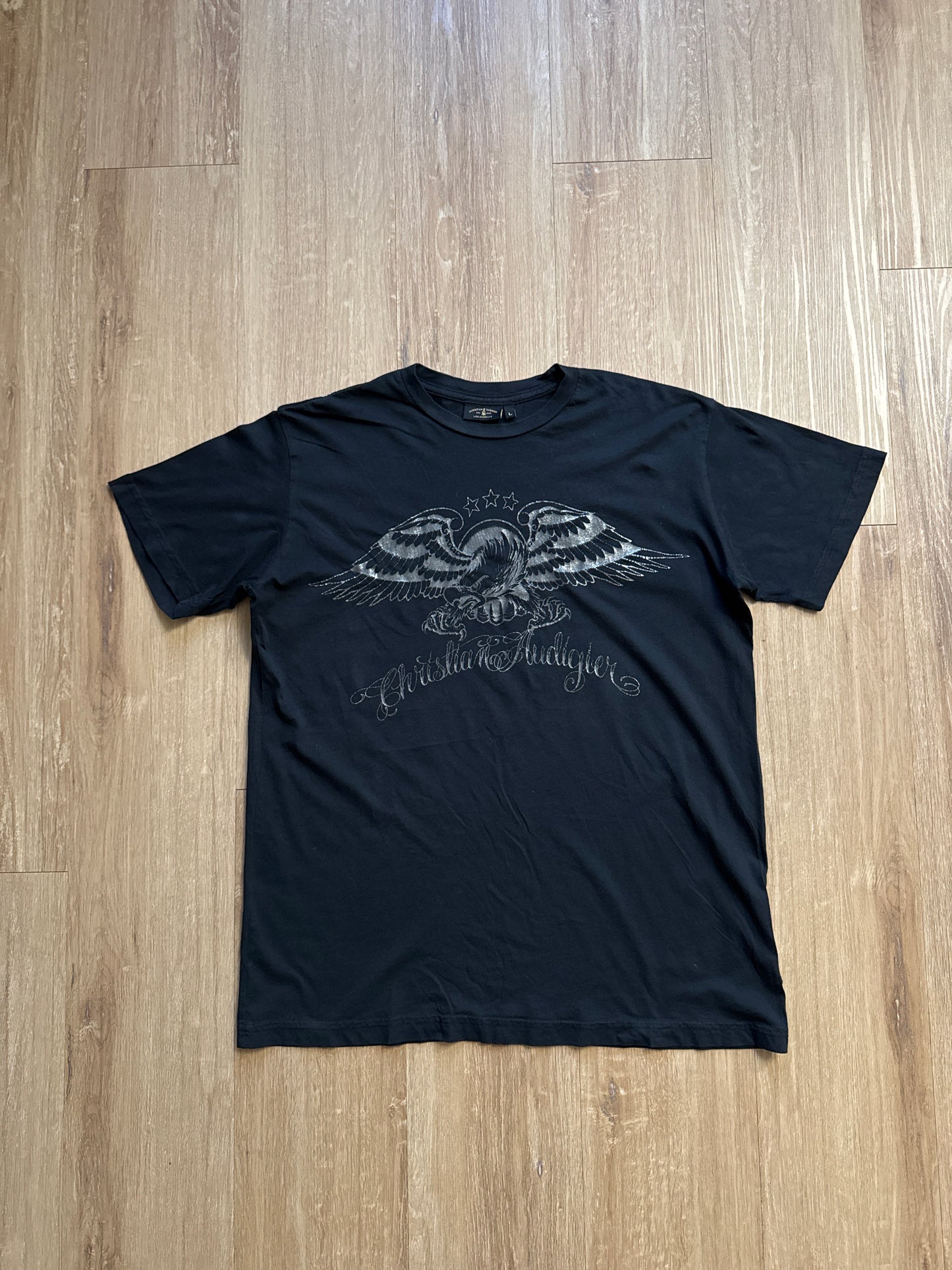 Y2K Christian Audigier Ed Hardy Los Angeles Eagles Tee