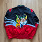 Vintage 2006 JH Design Jeff Hamilton Nascar Daytona 500 Mickey Mouse & Friends Varsity Jacket