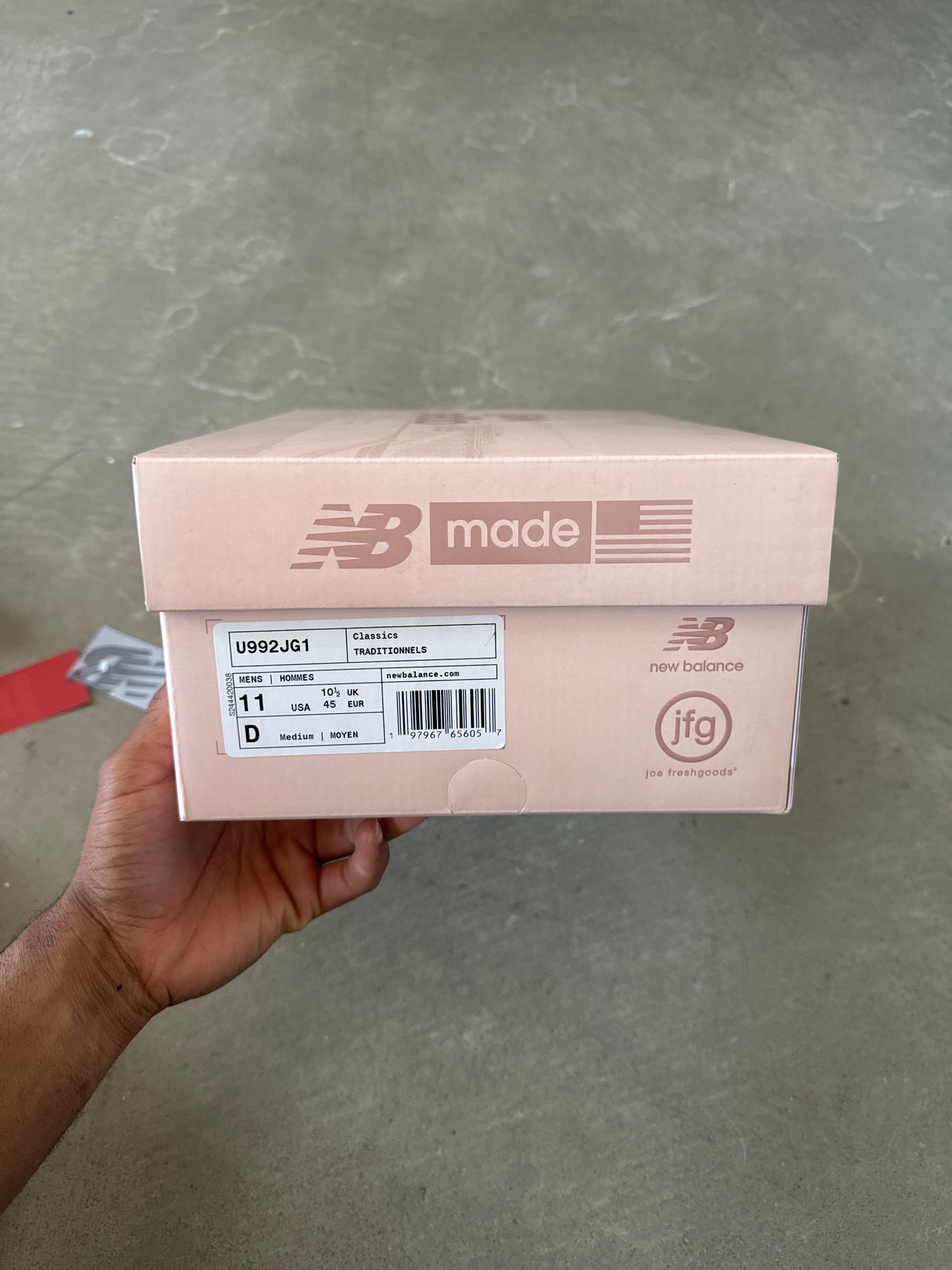 New Balance 992 MiUSA Joe Freshgoods Aged Well