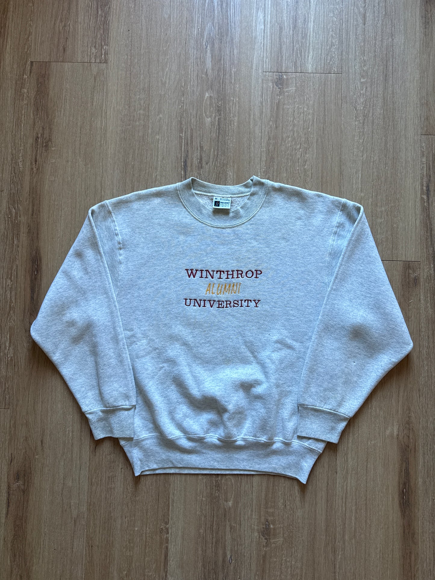 Vintage Winthrop University Eagle Alumni Embroidered Sweatshirt