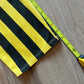 Vintage 90s Zip Code Jeanswear Funky Will Smith Fresh Prince Of Bel-Air Stripe Yellow Black Pants