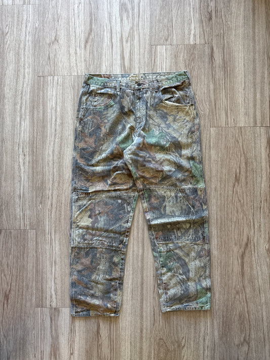 Vintage Wrangler Double Knee Camo Pants