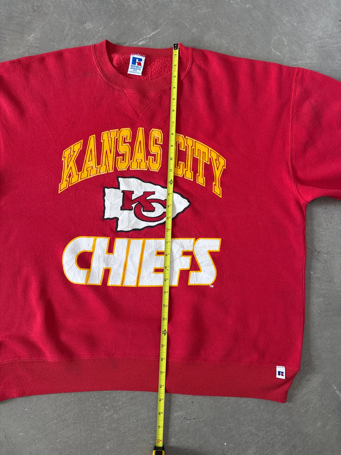 Vintage 90s Russell Athletic Kansas City Chiefs Sweatshirt